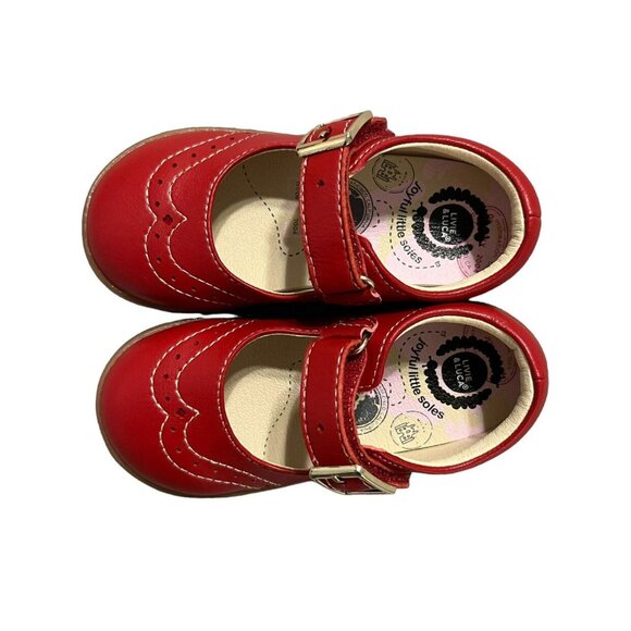 NEW Livie & Luca Sz 8 Red Libra Mary Jane Shoes - Picture 7 of 9